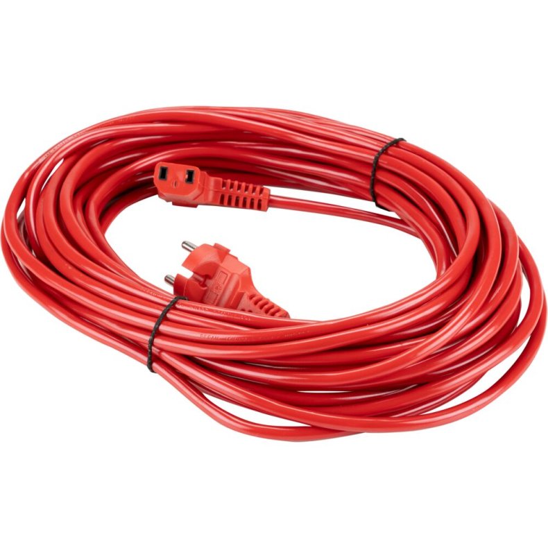 Ledning, ABENA, MV Plus, r�d, 15 m *Denne vare tages ikke retur*