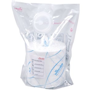 Reng�ringsklud, Vileda SafePlus Maxi, 30x28cm, bl�, polyester/viskose, mikrofiber, engangs *Denne vare tages ikke retur*