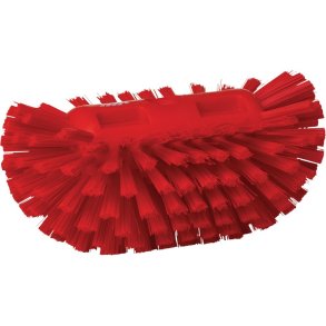 Tankb�rste, Vikan, 20,5x13x10cm, r�d, polyester/PP/rustfrit st�l, stiv *Denne vare tages ikke retur*