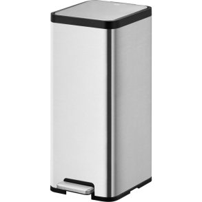 Pedalspand, EKO Ecomaid, st�l mat, rustfrit st�l, 30 l, plast inderspand, soft close og fingeraftryksfri