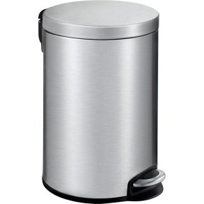 Pedalspand, EKO Serene, st�l mat, rustfrit st�l, 12 l, med plast inderspand og soft close