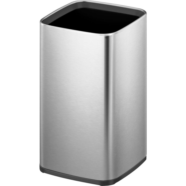 Affaldsspand, EKO Laguna, st�l mat, rustfrit st�l, 12 l, med plast inderspand, fingeraftryksfri