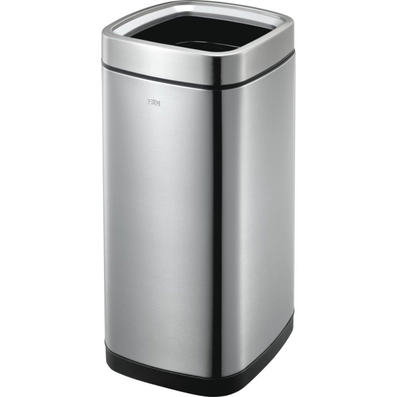 Affaldsspand, EKO Laguna, st�l mat, rustfrit st�l, 35 l, med plast inderspand, fingeraftryksfri