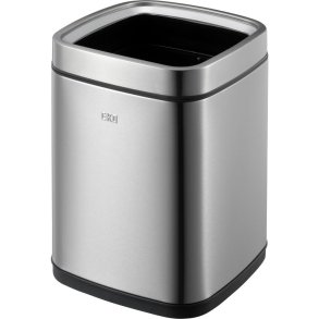 Affaldsspand, EKO Laguna, st�l mat, rustfrit st�l, 9 l, med plast inderspand, fingeraftryksfri
