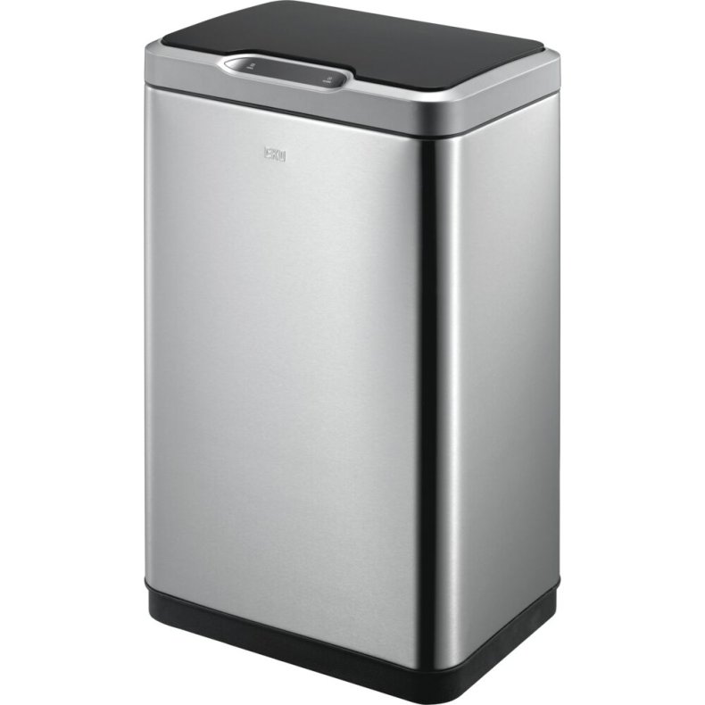 Affaldsspand, EKO Mirage Sensor, st�l mat, rustfrit st�l, 30 l, med plast inderspand og soft close, fingeraftryksfri