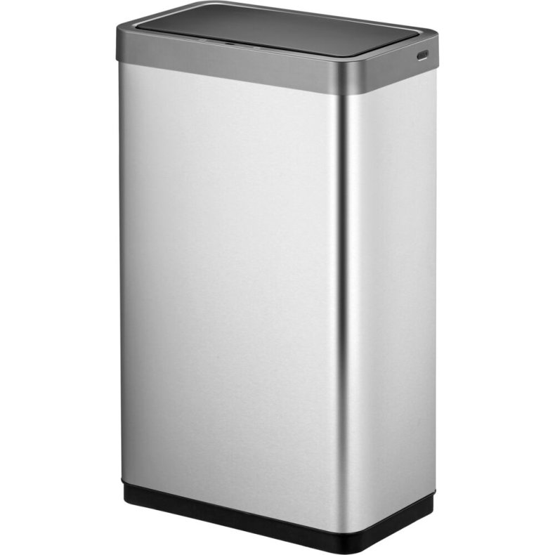 Affaldsspand, EKO Mirage X Sensor, st�l mat, rustfrit st�l, 80 l, med plast inderspand og soft close, fingeraftryksfri