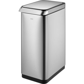 Affaldsspand, EKO Touch Bar, st�l mat, rustfrit st�l, 30 l, med plast inderspand og soft close, fingeraftryksfri