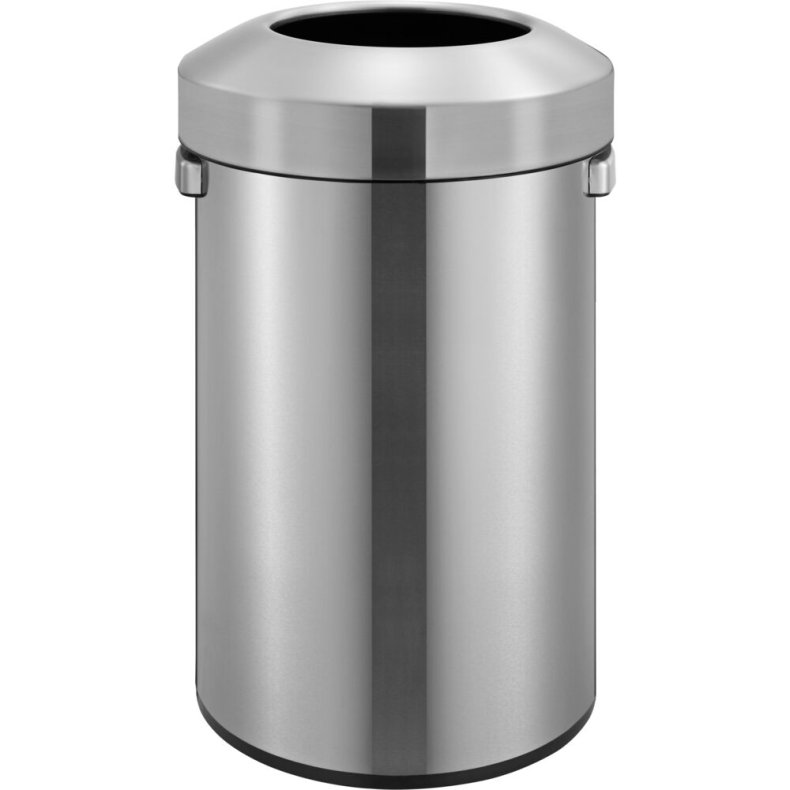 Affaldsspand, EKO Urban, st�l mat, rustfrit st�l, 60 l, med plast inderspand, fingeraftryksfri