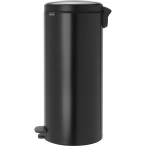 Pedalspand, Brabantia newIcon, sort mat, st�l, 30 l, plast inderspand, og soft close l�g