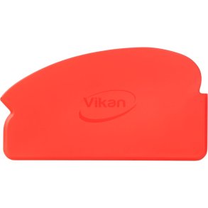 H�ndskraber, Vikan, 16,5x0,2x9,2cm, r�d, PP, 16,5 cm, fleksibel *Denne vare tages ikke retur*