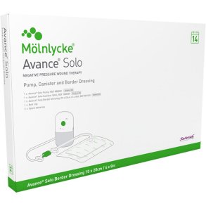 Negativ trykterapi, Avance Solo, 10x20cm, starts�t med pumpe, beholder 50ml og 1 bandage, steril *Denne vare tages ikke retur*