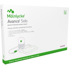 Negativ trykterapi, Avance Solo, 10x30cm, starts�t med pumpe, beholder 50ml og 1 bandage, steril *Denne vare tages ikke retur*