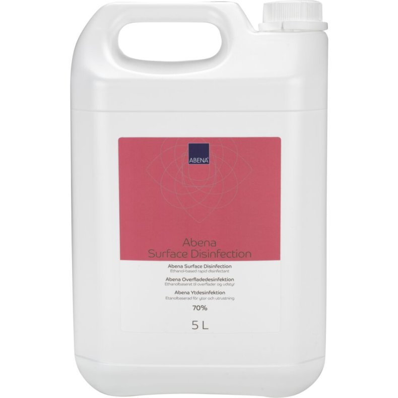 Overfladedesinfektion, ABENA, 5000 ml,  70% ethanol