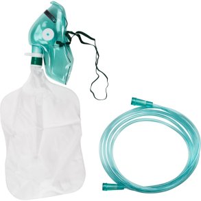 Iltmaske, med reservoirpose, inkl. slange, voksen