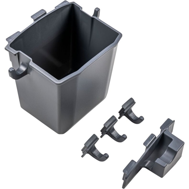 Tilbeh�rss�t, Diversey TASKI, Ultimaxx, 173x106,5x142,5mm, sort, plast, spand og kroge