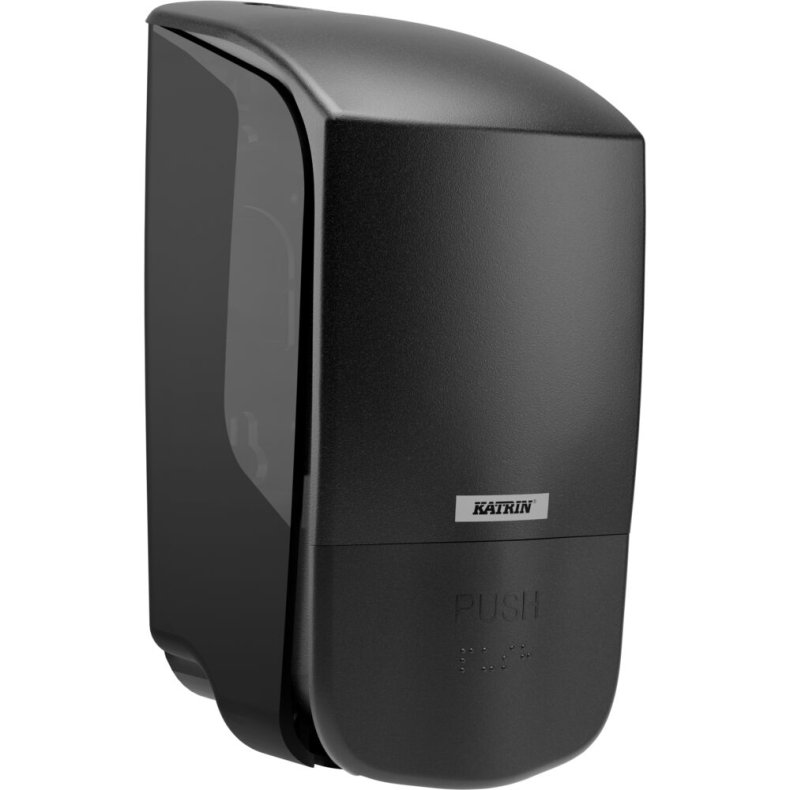 Dispenser, Katrin, 500 ml, sort, plast, til s�be