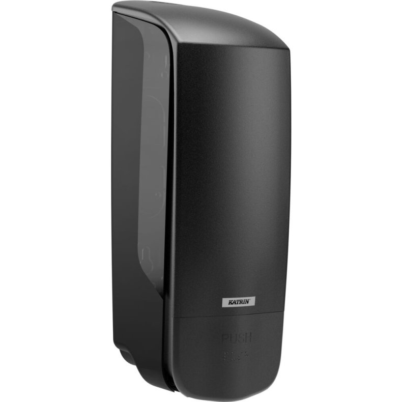 Dispenser, Katrin, 1000 ml, sort, plast, til s�be
