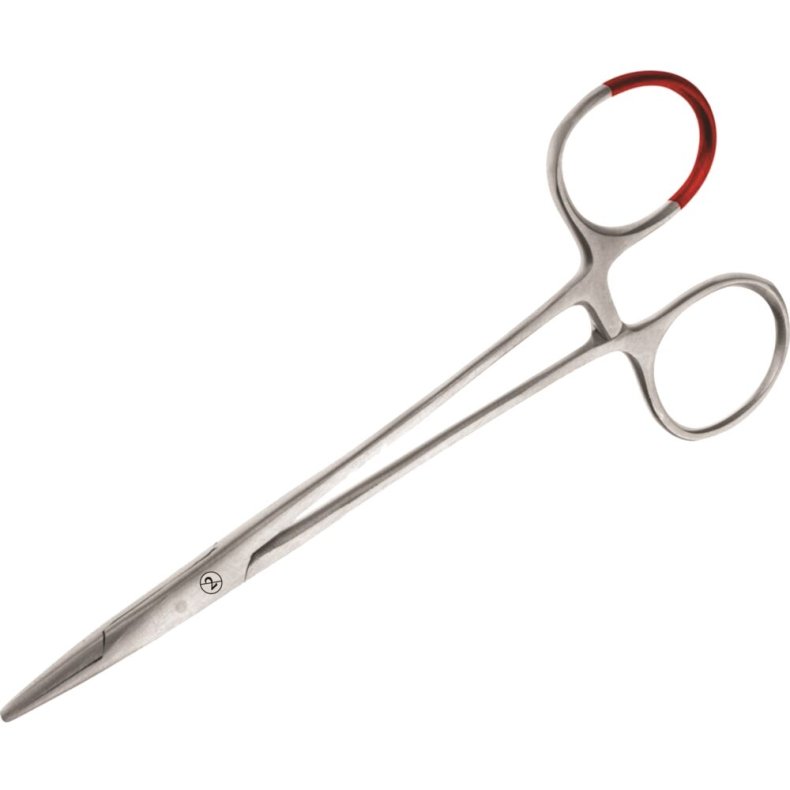 N�leholder, Halsey, 13cm, rustfrit st�l, sterile, r�d farvekodning, engangs *Denne vare tages ikke retur*