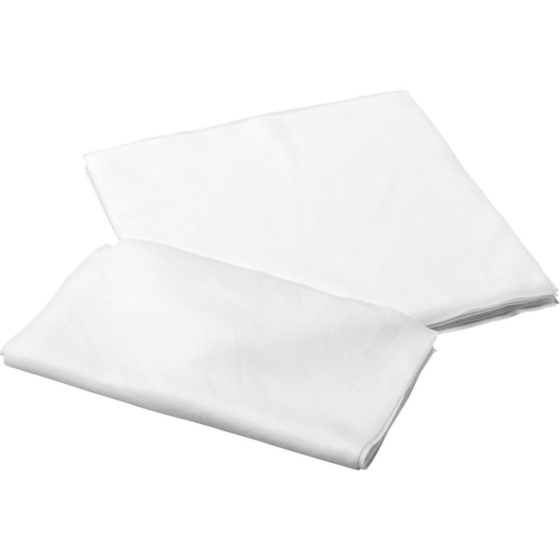 Reng�ringsklud, Vileda EvoControl 400, 30,5x30,5cm, hvid, mikrofiber, KAT4, engangs *Denne vare tages ikke retur*