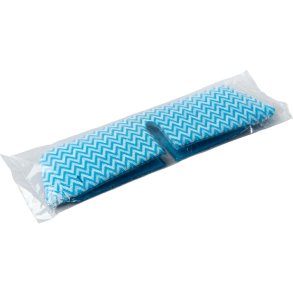 T�rmoppe, Vileda CleanTech, 50cm, bl�, mikrofiber, 50 cm, KAT5, engangs