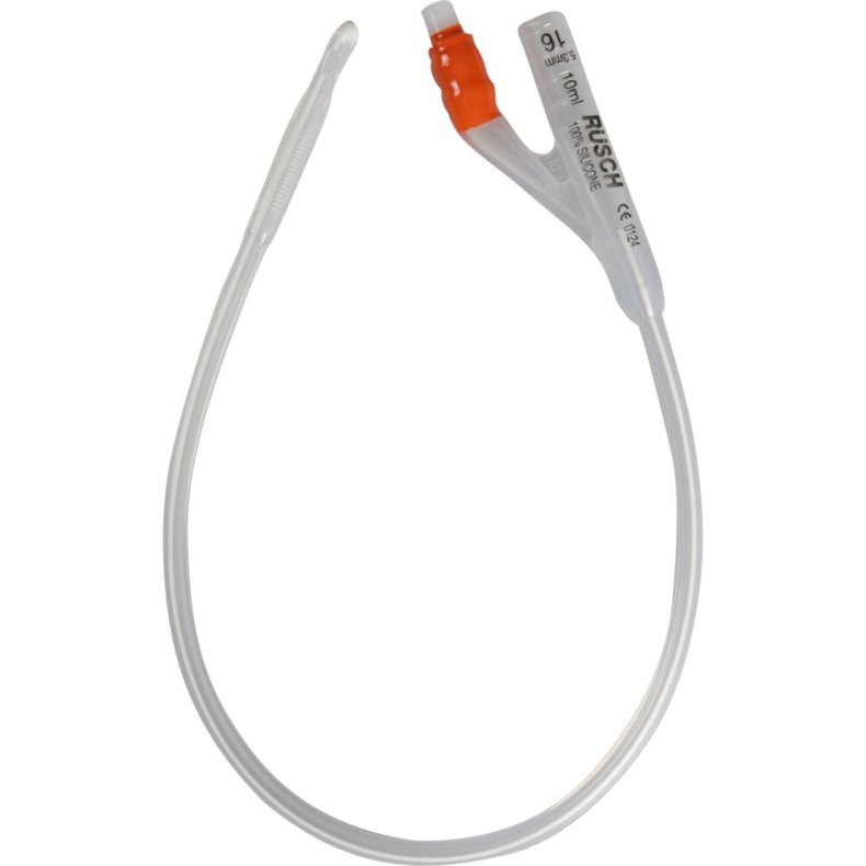 2-vejs foley kateter, R�sch Brillant, nelaton, CH 24, 40cm, 30 ml, standard ballon, steril *Denne vare tages ikke retur*