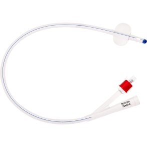 2-vejs foley kateter, UnoQuip, nelaton, CH 14, 40cm, 10 ml, semi-integreret ballon, steril *Denne vare tages ikke retur*
