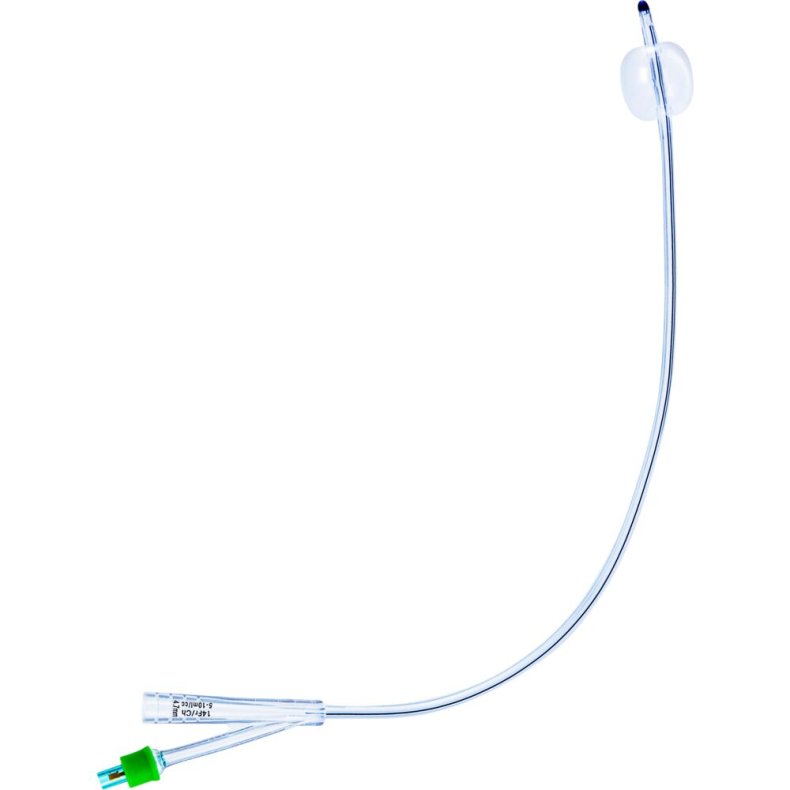 2-vejs foley kateter, UnoQuip, nelaton, CH 16, 24cm, 10 ml, semi-integreret ballon, female, steril *Denne vare tages ikke retur*