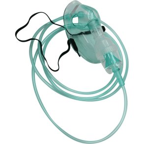 Iltmaske, Norse Rescue, 3-i-1 akutmaske, med forst�ver, 2m slange, voksen