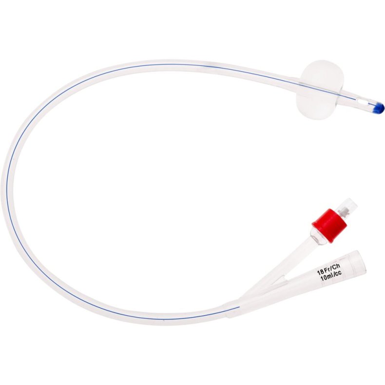 2-vejs foley kateter, UnoQuip, nelaton, CH 20, 40cm, 10 ml, semi-integreret ballon, 1 stk., steril *Denne vare tages ikke retur*