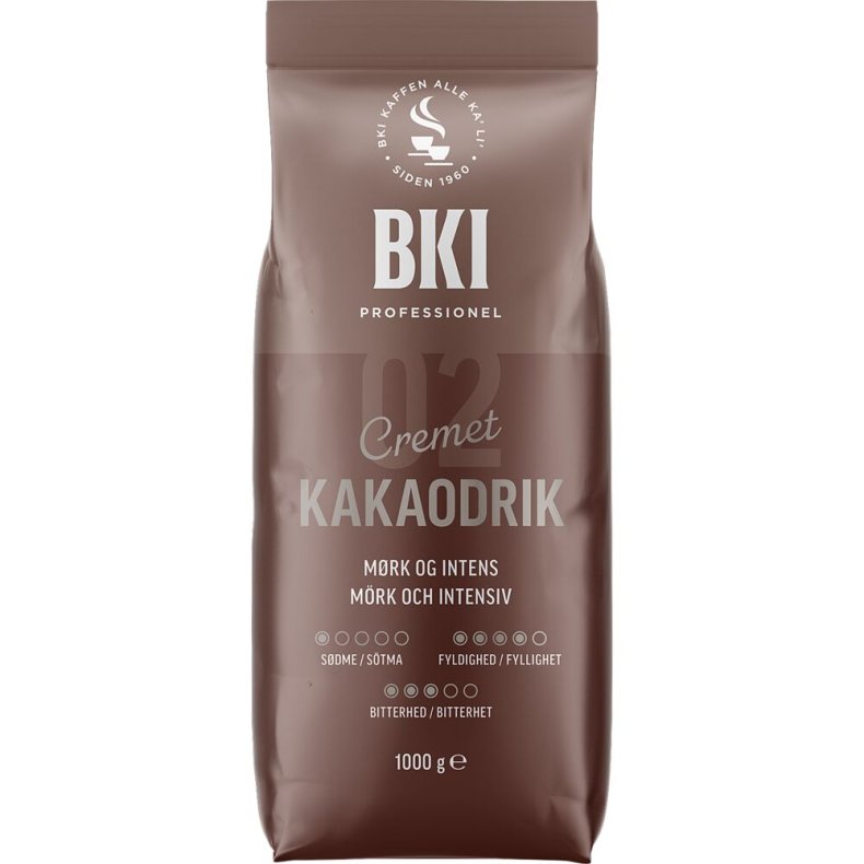 Kakaodrik, BKI, 17% kakao, 1 kg *Denne vare tages ikke retur*