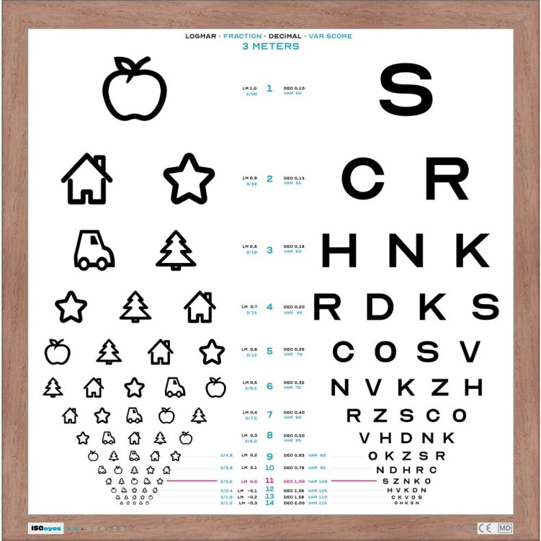 Tavlefront, med specialramme i egetr�look, 45x45 cm tavlefront, 3m