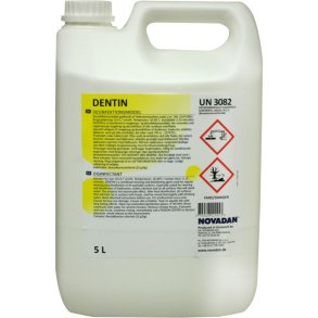 Reng�rings- og desinfektionsmiddel, Novadan Dentin, 5 l, uden farve og parfume
