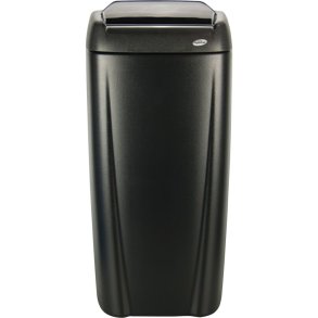 Affaldsspand, Hagleitner, sort, plast, 45 l, forberedt til v�gmontering inkl. materiale