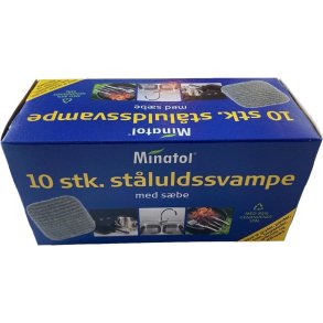 St�luld, Minatol, gr�, med s�be, 85% genanvendt st�l