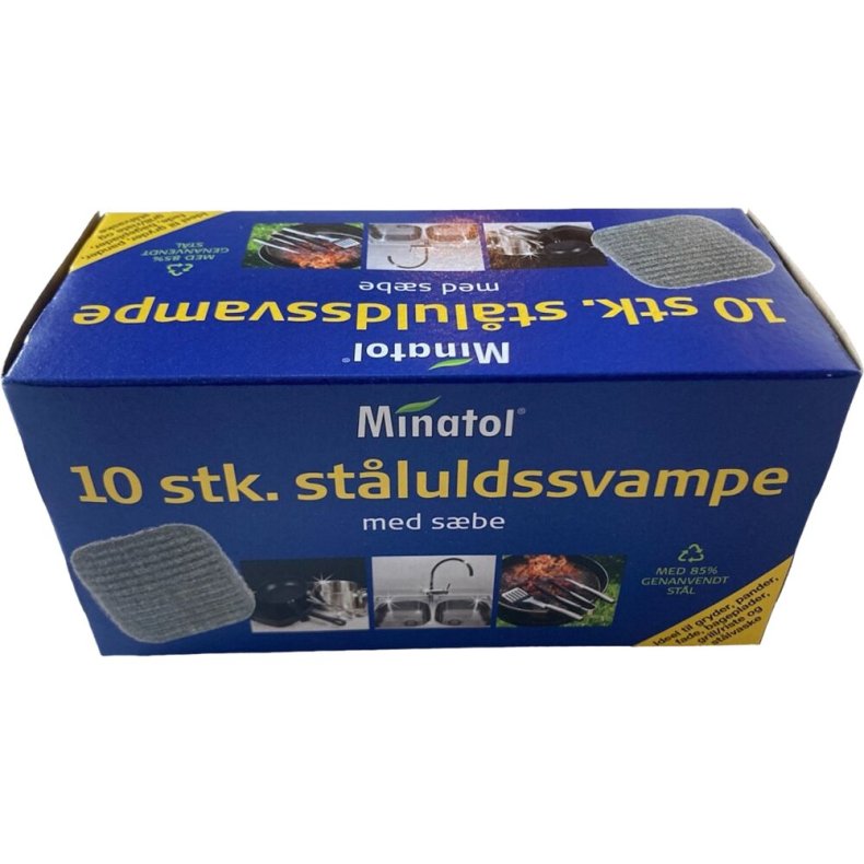 St�luld, Minatol, gr�, med s�be, 85% genanvendt st�l