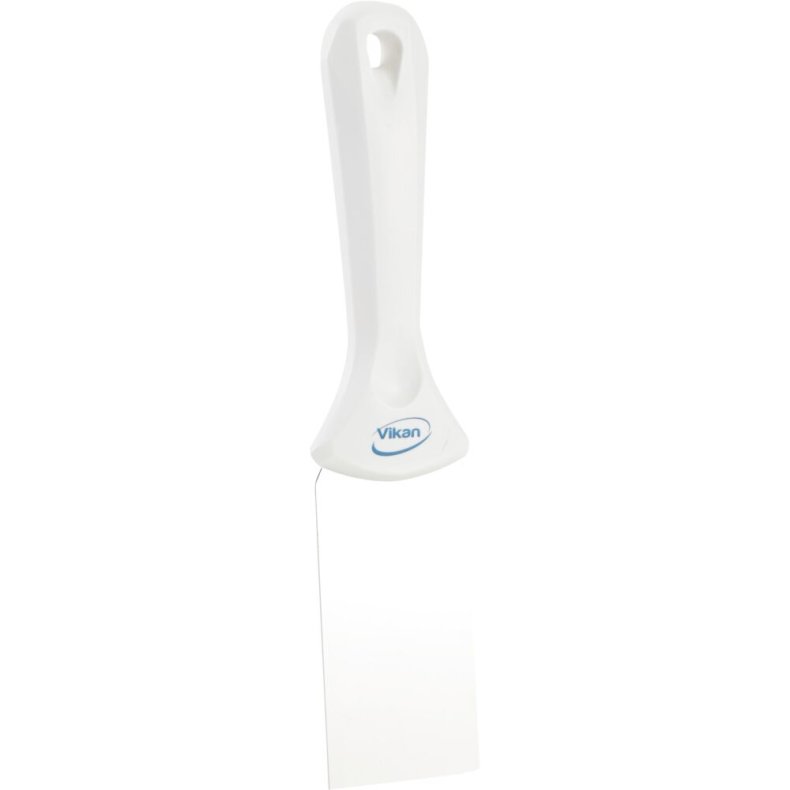 H�ndskraber, Vikan, 23,5x5x2,2cm, hvid, PP/rustfrit st�l, 5 cm *Denne vare tages ikke retur*