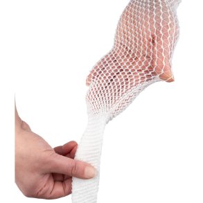 Netbandage, Heka, 25m x 11mm, nr. 1, til finger og b�rnefod, latexfri, usteril