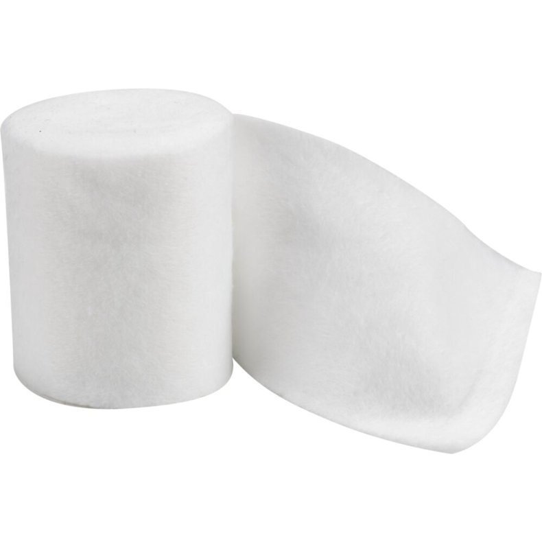 Polstervat, Heka, 2,75m x 8cm, hvid, syntetisk, usteril, engangs