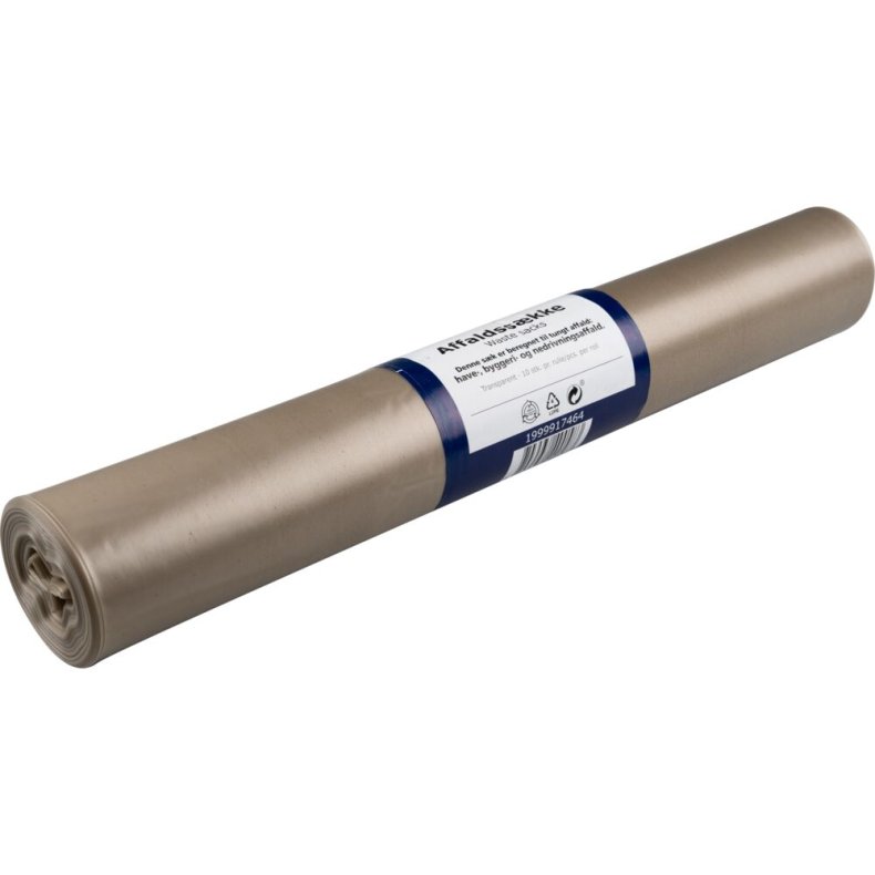 S�k, 115 l, klar, LDPE/genanvendt, 88x110cm