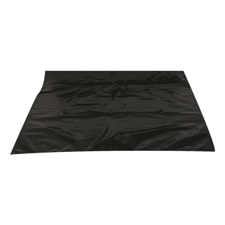 S�k, 100 l, sort, LDPE/genanvendt, 72x112cm