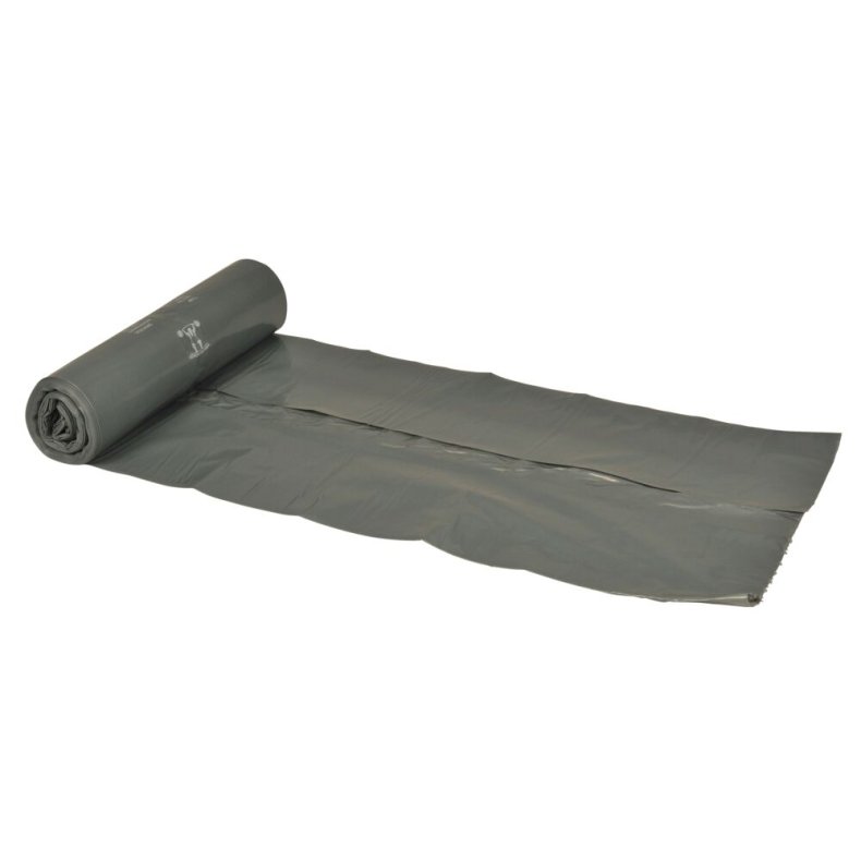 S�k, 40 l, gr�, LDPE/genanvendt, 55x80cm, co-ekstruderet