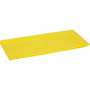 Engangsmoppe, gul, polyester/viskose, 60 cm, olieimpr�gneret, engangs