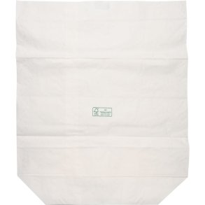 Papirs�k, 1-lags, 60 l, hvid, papir, 55x67cm, v�dst�rk