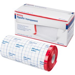 Filmforbinding, Hypafix Transparent, 10m x 15cm, latexfri, usteril *Denne vare tages ikke retur*