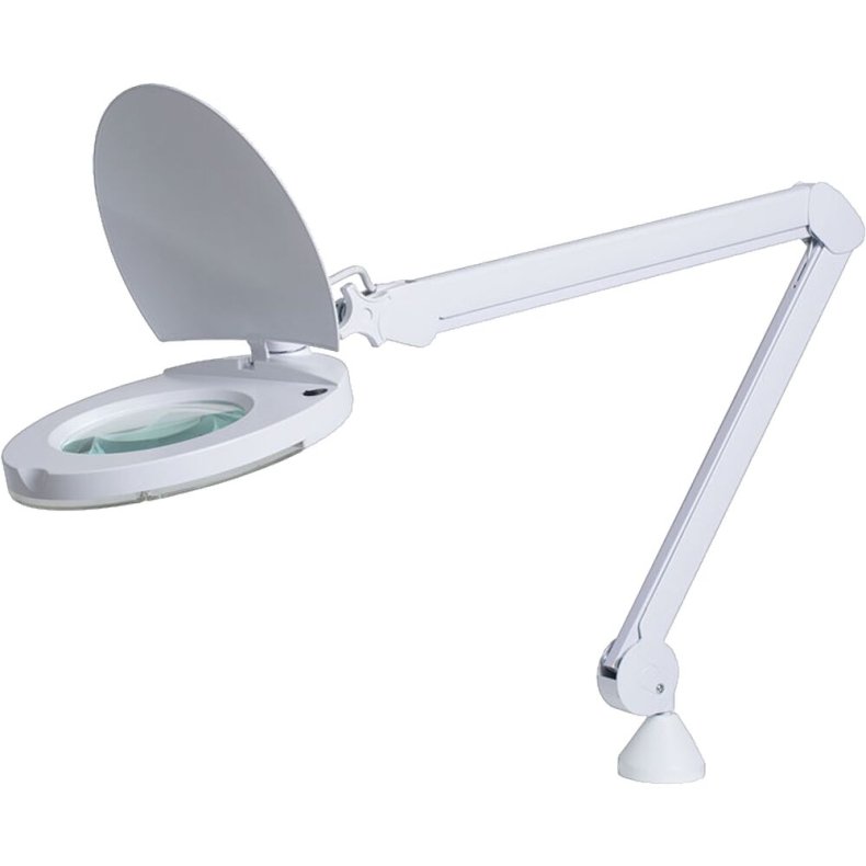 Luplampe, LED forst�rrelses- og lysarmatur, skrivebordsmodel