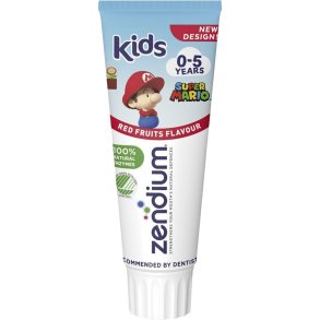Tandpasta, Zendium Kids, 75 ml, 0-5 �r, 1000 ppm