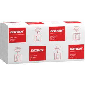 H�ndkl�deark, Katrin, 2-lags, V-fold, 23x22,4cm, 11,5 cm, hvid, blandingsfibre