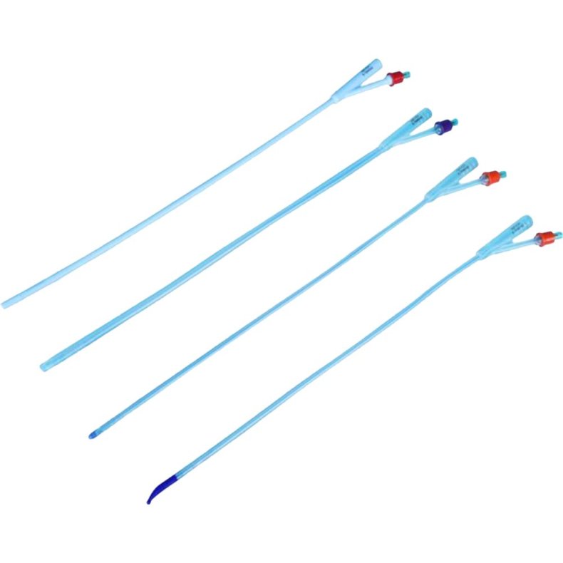 2-vejs foley kateter, Madewell, nelaton, CH 14, 41cm, 5 ml, integreret ballon, 2 stk/pk, steril *Denne vare tages ikke retur*