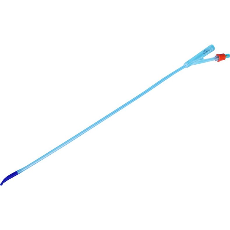 2-vejs foley kateter, Madewell, tiemann, CH 18, 41cm, 10 ml, standard ballon, 2 stk/pk, steril *Denne vare tages ikke retur*
