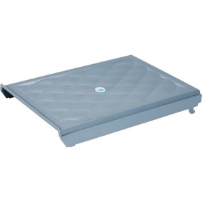 L�g, V-Part, gr�, metal/plast, til affaldsspand til k�kken